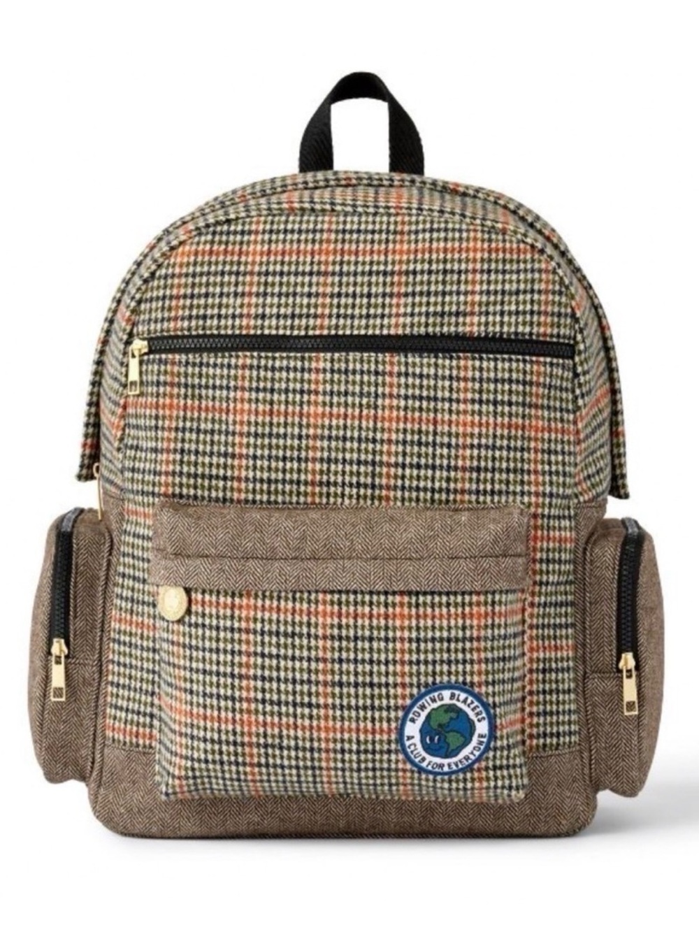 NWT Rowing Blazers x Target "A Club For Everyone" Plaid Backpack SOLD OUT